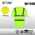 hi vis workwear protective clothing safety t-shirt 3m high visibility tape work clothing